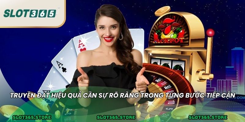 Truyền đạt hiệu quả cần sự rõ ràng trong từng bước tiếp cận