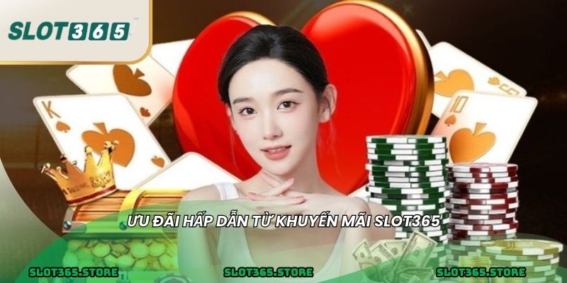 Ưu đãi hấp dẫn từ KHUYẾN MÃI SLOT365